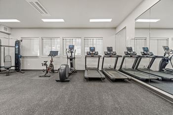 State-of-the-art fitness center, available 24/7